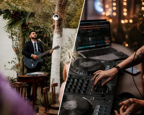 Wedding DJ vs Live Band