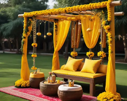 Haldi Decoration Ideas