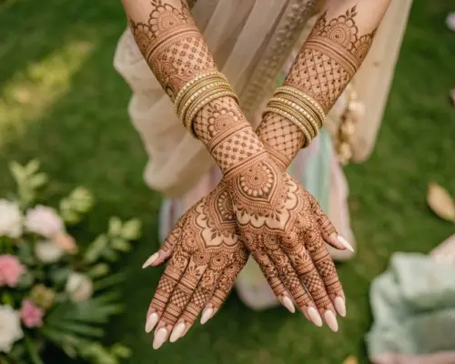 Back Hand Mehndi Design Ideas